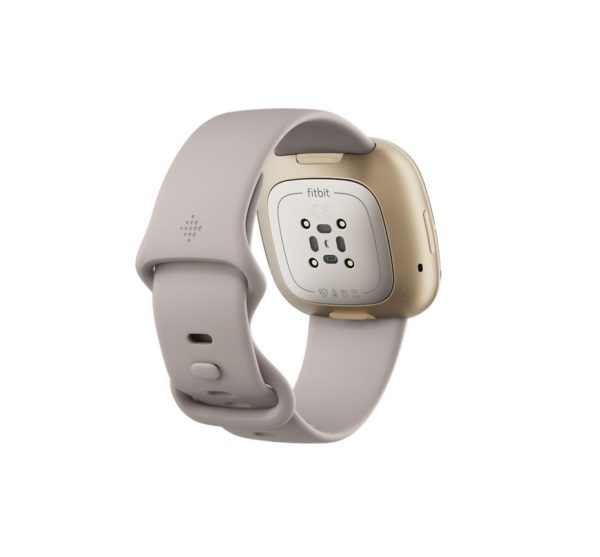 fitbit sense lunar white soft gold stainless steel fb512glwt c 1