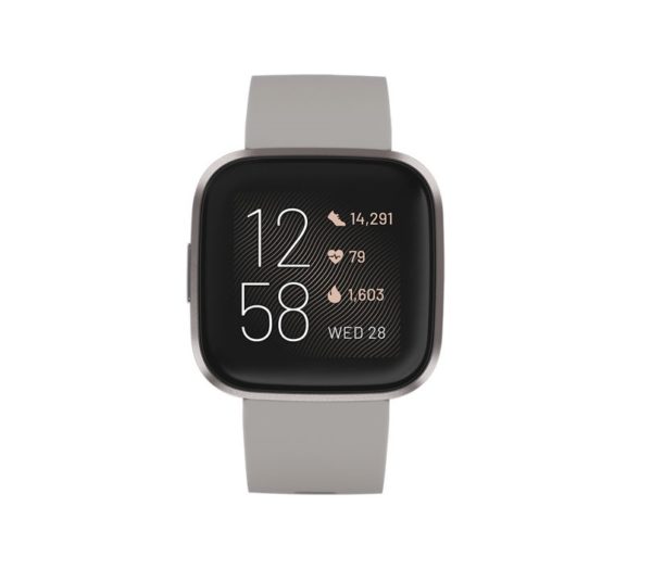 fitbit versa 2 versa 2 se smartwatches stone mist grey a fb507gysr