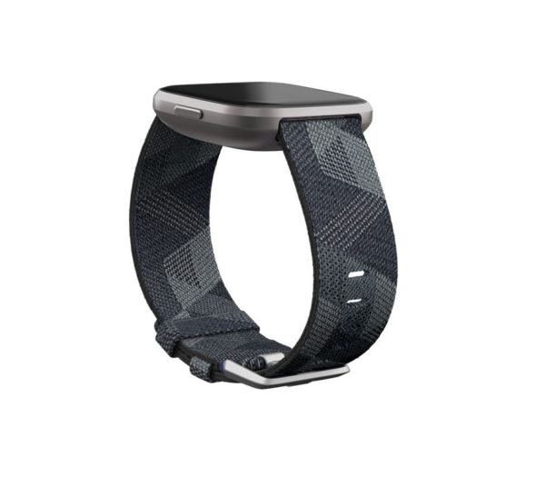 fitbit versa 2 versa 2 se smartwatches smoke woven b fb507gygy